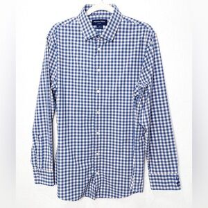 Mizzen+Main Men’s Performance Large Trim Fit Leeward Dress Sport Shirt